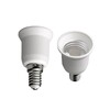 Миниатюра фото переходник с цоколя e14 на e27 (06469) uniel lh14-27l | 220svet.ru