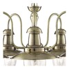 Миниатюра фото подвесная люстра arte lamp fisherman a5518lm-5ab | 220svet.ru