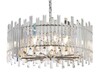 Миниатюра фото подвесная люстра newport alessia 8510/c nickel м0070397 | 220svet.ru