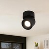 Миниатюра фото накладной светильник loft it tictac 10180 black 3000k | 220svet.ru
