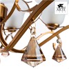 Миниатюра фото подвесная люстра arte lamp cono a8391lm-8pb | 220svet.ru
