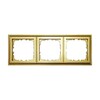 Миниатюра фото рамка lk studio 3-постовая (золото) lk80 classic 894326-1 | 220svet.ru