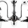Миниатюра фото подвесная люстра arte lamp fisherman a5518lm-3ss | 220svet.ru