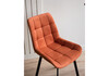 Миниатюра фото стул на металлокаркасе woodville челси п терракотовый (zd 432) / черный np 632519 | 220svet.ru