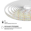 Миниатюра фото светодиодная лента apeyron 14,4w/m 240led/m 2835smd холодный белый 5m 00-505 | 220svet.ru