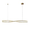 Миниатюра фото подвесной светильник indigo frizzante 12015/b/1pl brass v000075l | 220svet.ru