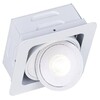 Миниатюра фото встраиваемый светильник arte lamp studio a3007pl-1wh | 220svet.ru