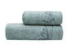 Миниатюра фото полотенце лирика модал голубое 70*140 garda decor 145ert-00804 | 220svet.ru