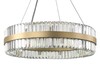 Миниатюра фото подвесная люстра newport 10241/60 brass м0067226 | 220svet.ru