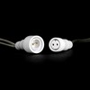 Миниатюра фото гирлянда нить с колпачком 10м шампань 220в, 100 led, провод прозрачный пвх, ip65 ltc pst100cap-10-2ch | 220svet.ru