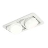 Миниатюра фото комплект встраиваемого светильника ambrella light techno spot xc7663083 swh/fr/cl белый песок/белый матовый/прозрачный (c7663, n7160) | 220svet.ru