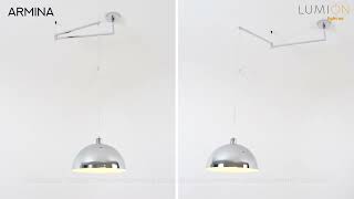 Миниатюра фото подвесной светильник lumion armina 8322/1c хром | 220svet.ru